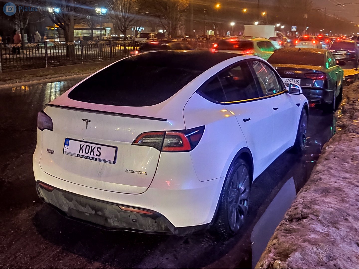 17 KOKS, Tesla Model Y 1st gen (5YJY), 2020–2025