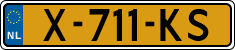 License plate of the Netherlands, Cars