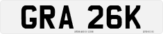 License plate of the United Kingdom, 1963 year system