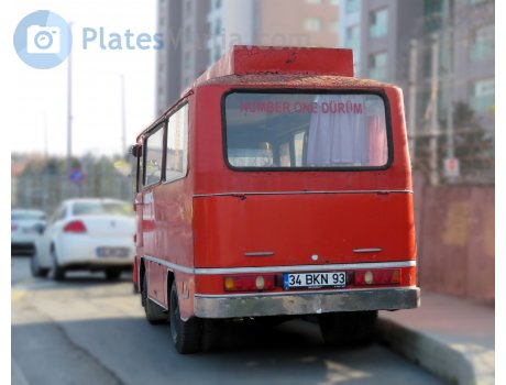 34 BKN 93, Otokar Magirus 80S