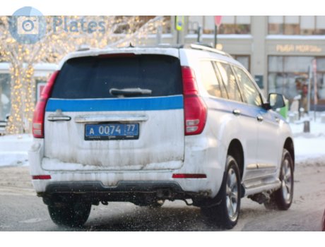 а 0074 77, Haval H9