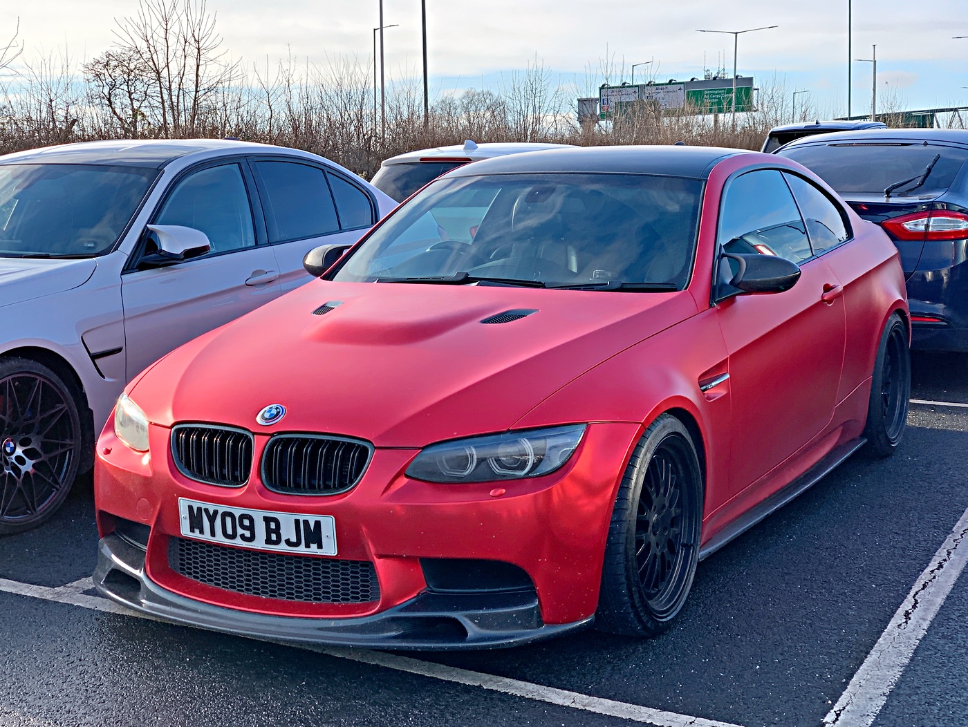 MY09BJM, BMW M3 4th gen Coupé (E92), 2007–2013