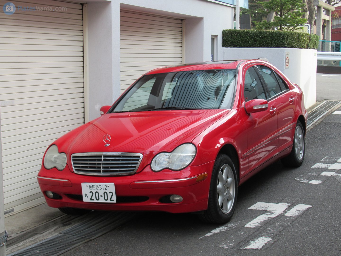 世田谷 312 ち 2002, Mercedes-Benz C-Klasse 2nd gen Sedan (W203), 2000–2007