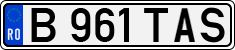 License plate of Romania, Regular plates