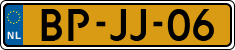 License plate of the Netherlands, Heavy Commercial Vehicles (1994 system)