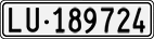 License plate of Switzerland, Cars