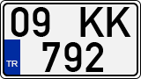 License plate of Turkey, Regular plates