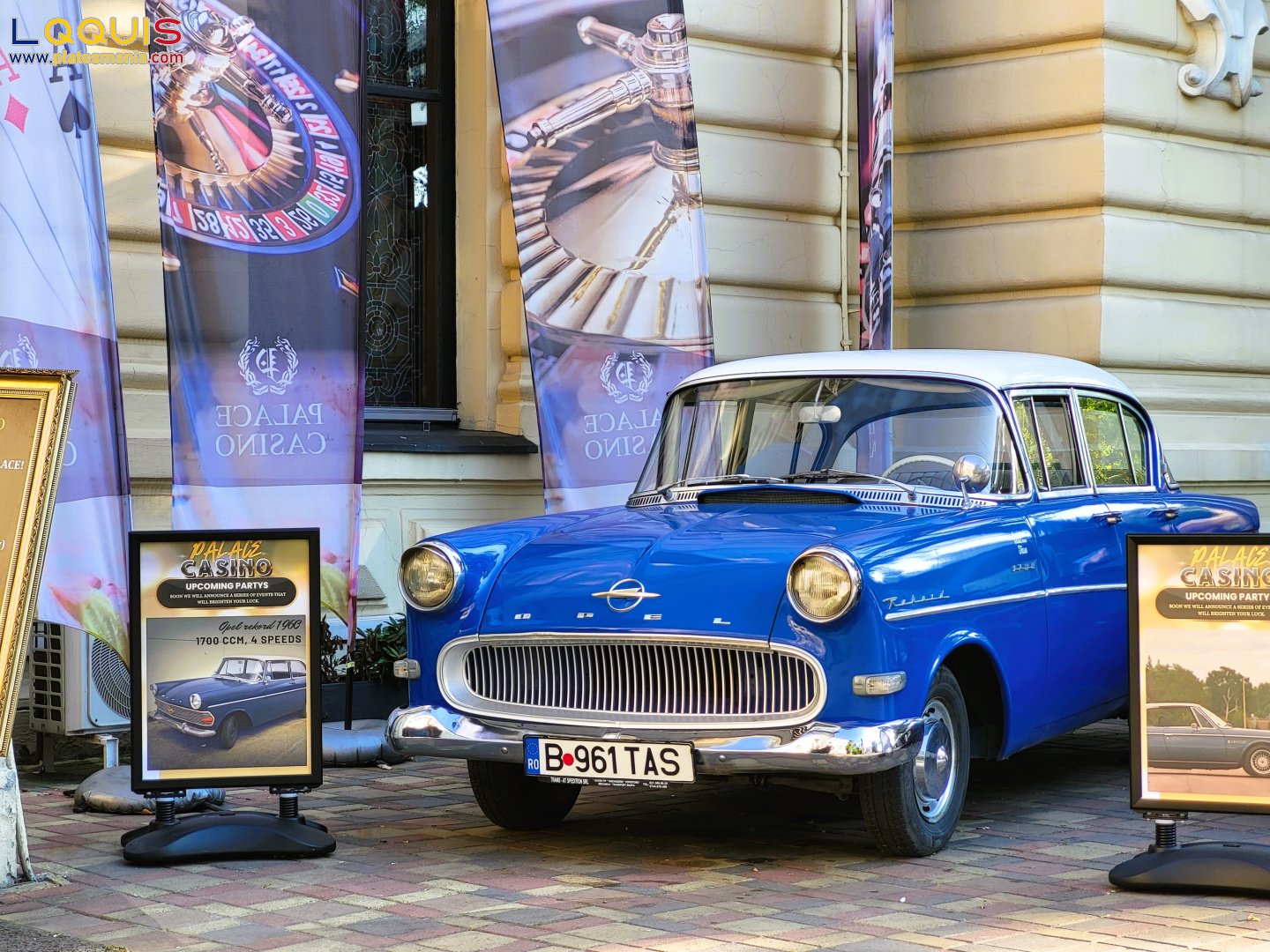 B 961 TAS, Opel Rekord 4-door Sedan (P1), 1958–1960
