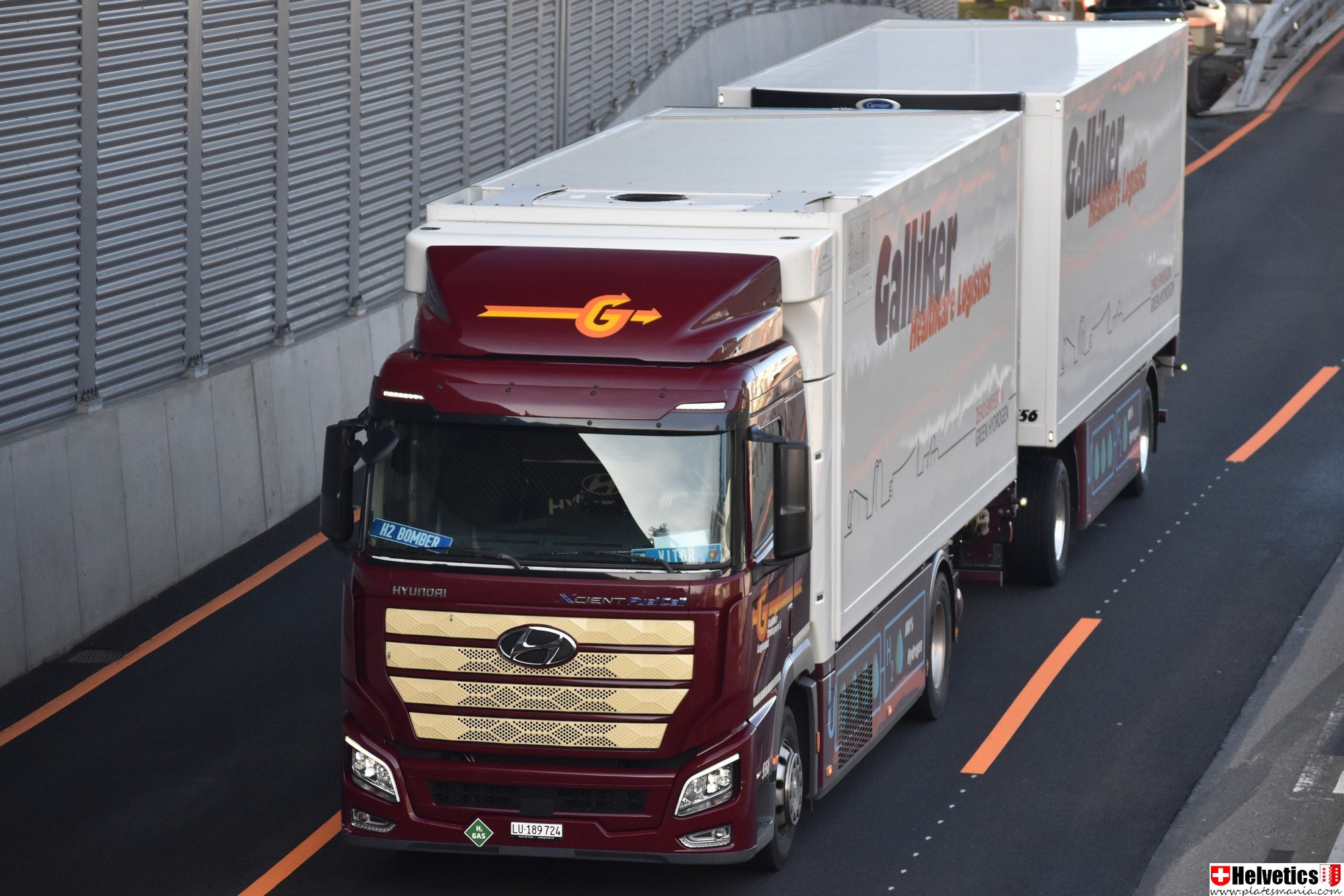 LU 189724, Hyundai Xcient 1st gen Fuel Cell (QZ), 2020–