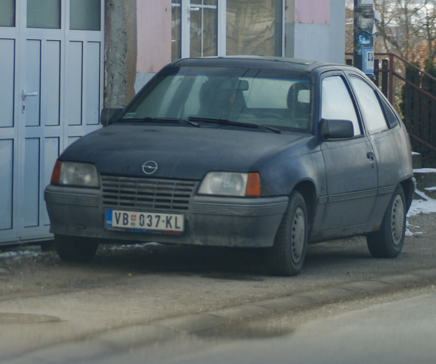 VB 037-KL, Opel Kadett 5th gen 3-door Hatch (E; T85), 1984–1991