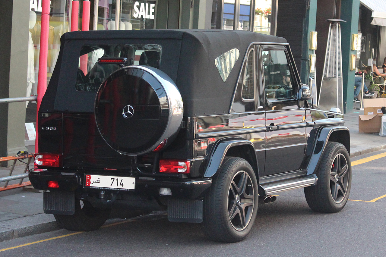 714, Mercedes-Benz G-Klasse 1st gen Cabrio (W463), 1996–2008