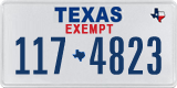 Texas, Exempt (123-4567)