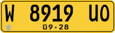 License plate of Indonesia, Commercial vehicles