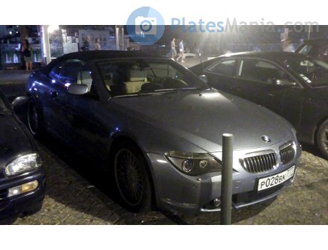 р028вк777, BMW 6 Series