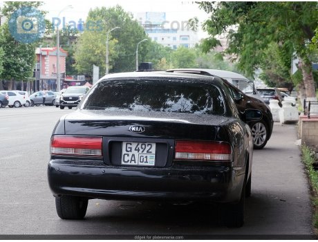 01 G 492 CA, Kia Enterprise
