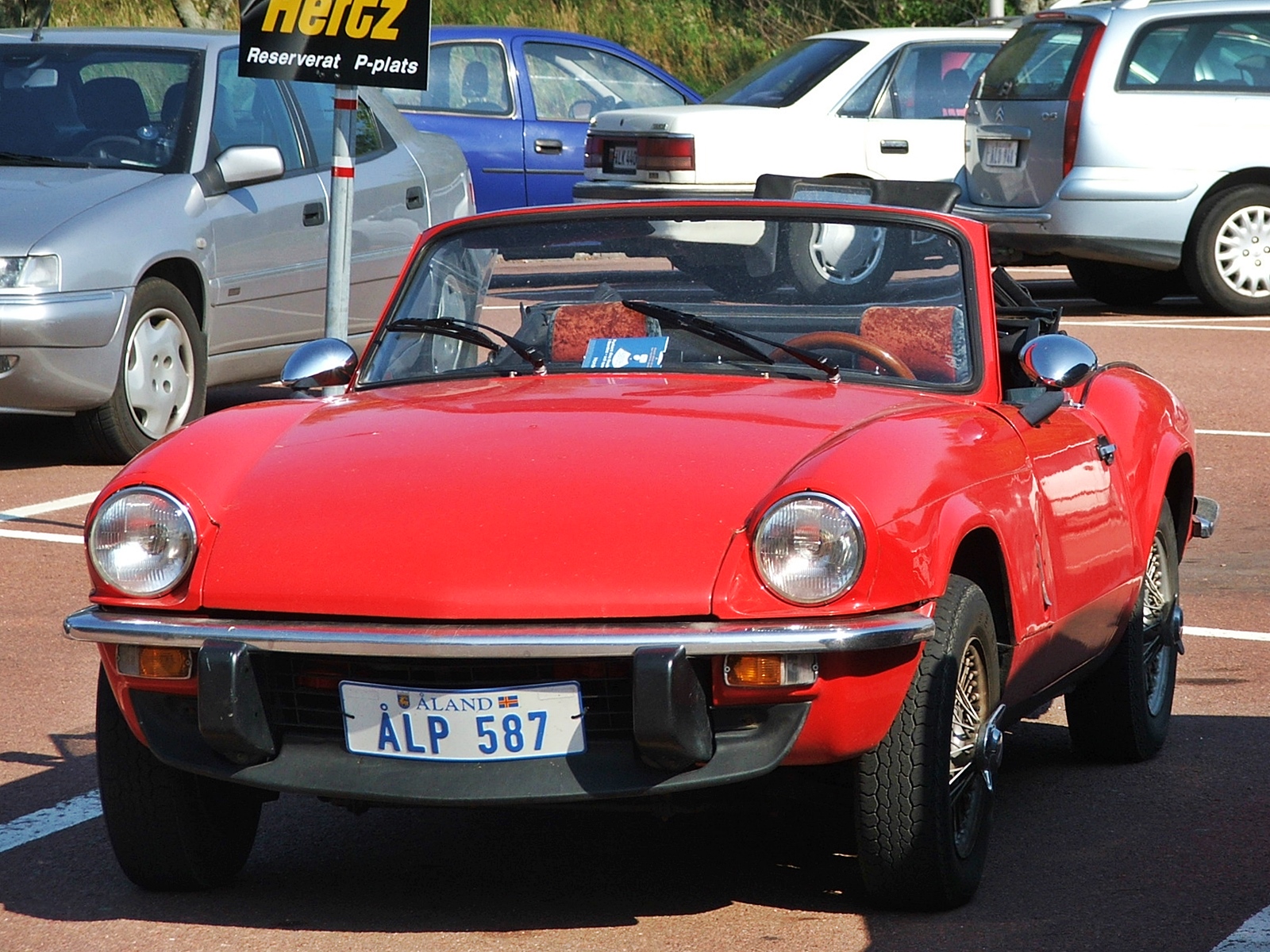 ÅLP 587, Triumph Spitfire 2-door Roadster (MkIV/1500), 1970–1980
