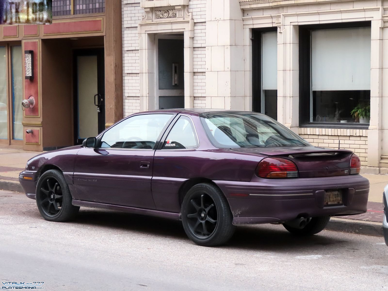 JTK 1981, Pontiac Grand Am 4th gen 2-door Coupé (N-body), facelift, 1995–1998