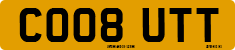 License plate of the United Kingdom, 2001 year system