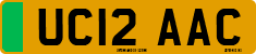 License plate of the United Kingdom, 2001 year system