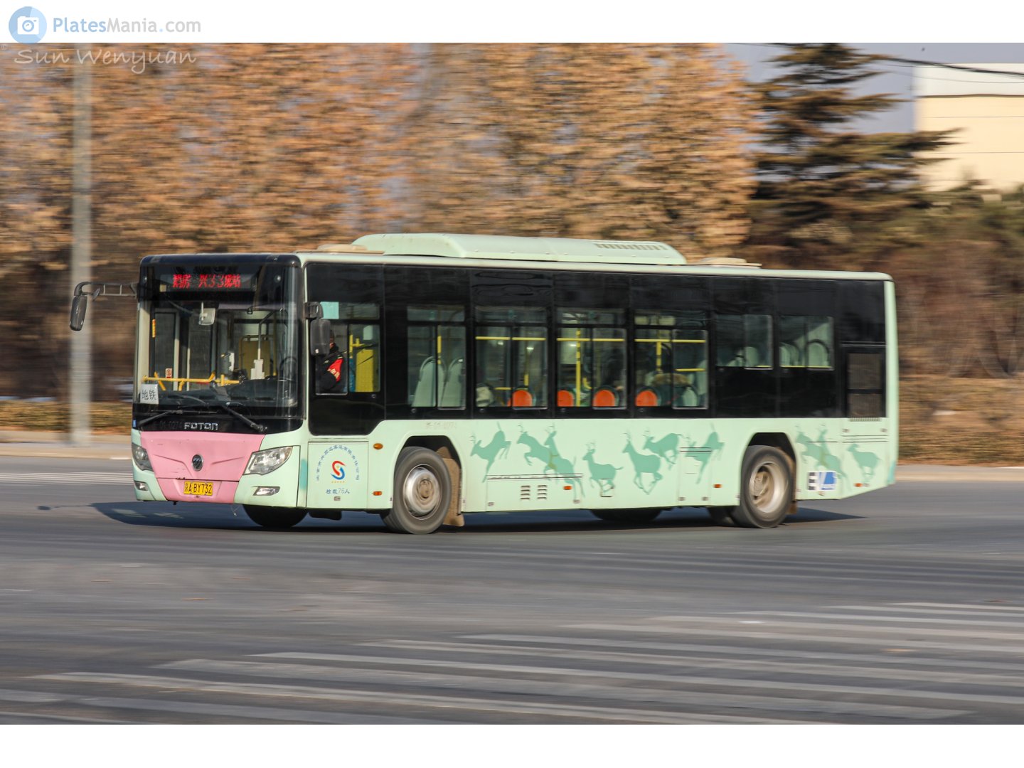 京A·BY732, Foton BJ6105 