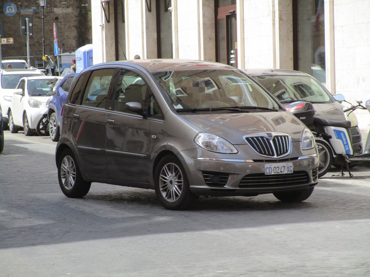 CD 0247 XG, Lancia Musa 1st gen (350), facelift, 2007–2012