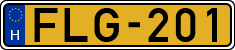 license plates of Hungary, Commercial vehicles (1990)