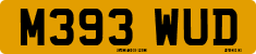 License plate of the United Kingdom, 1983 year system