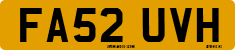 License plate of the United Kingdom, 2001 year system