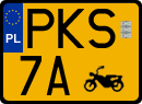 License plates of Poland, Oldtimers