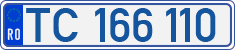 License plate of Romania, Diplomatic