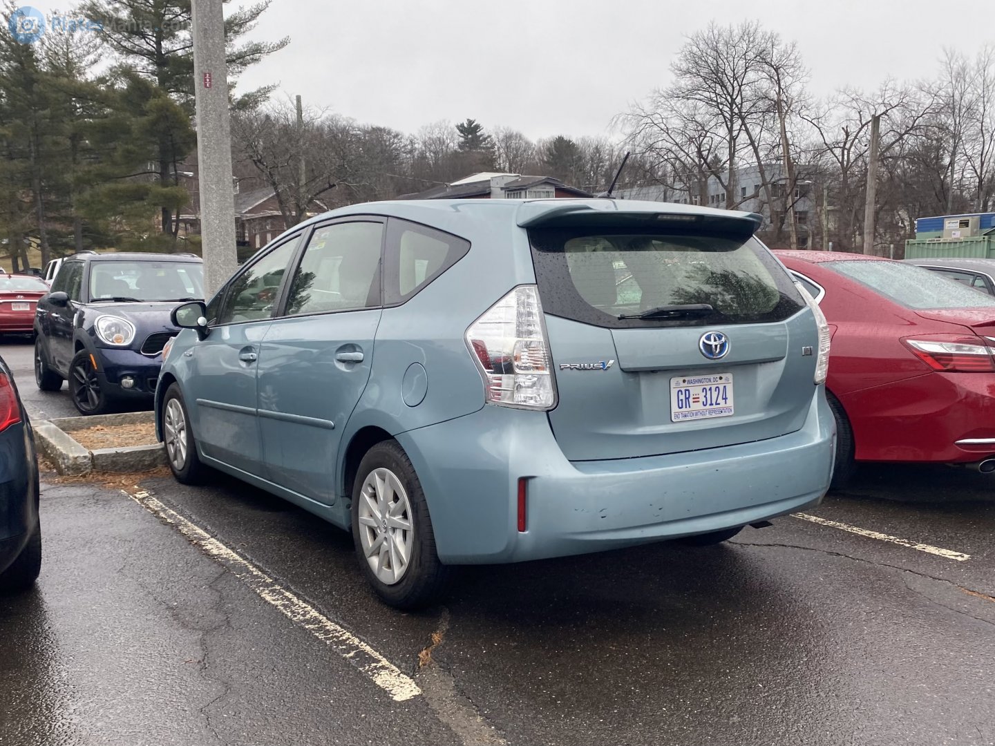 GR-3124, Toyota Prius 3rd gen α / v / Plus Minivan (ZVW40/ZFW40), 2011–2021