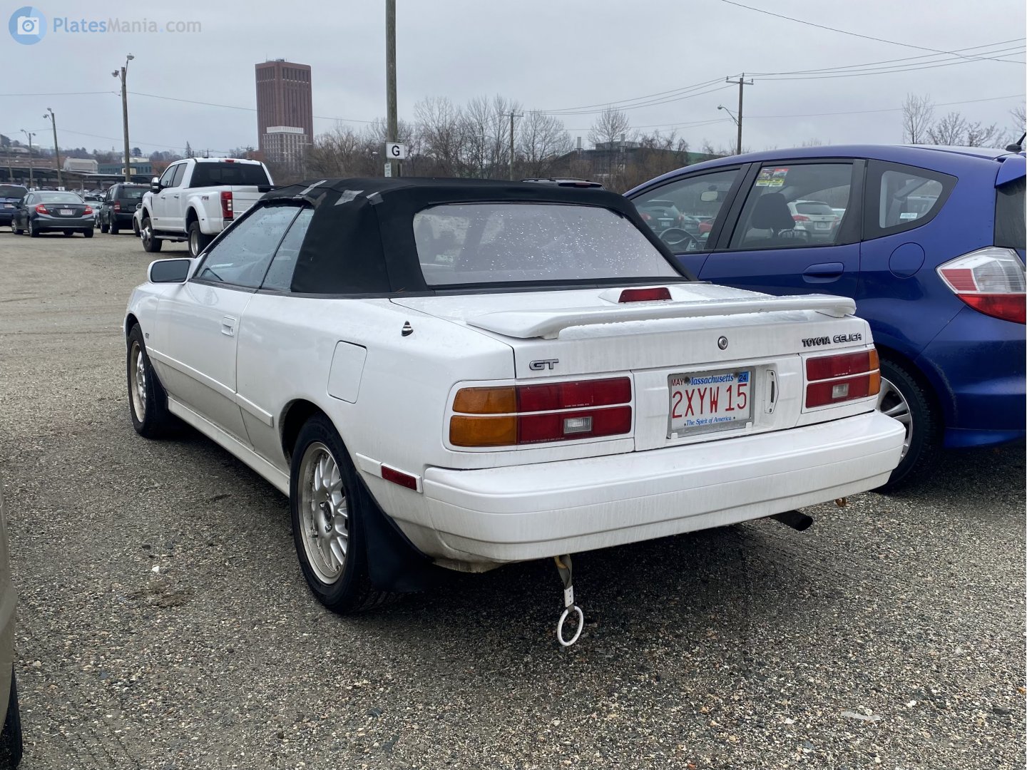 2XYW 15, Toyota Celica 4th gen Convertible (T160), 1985–1989