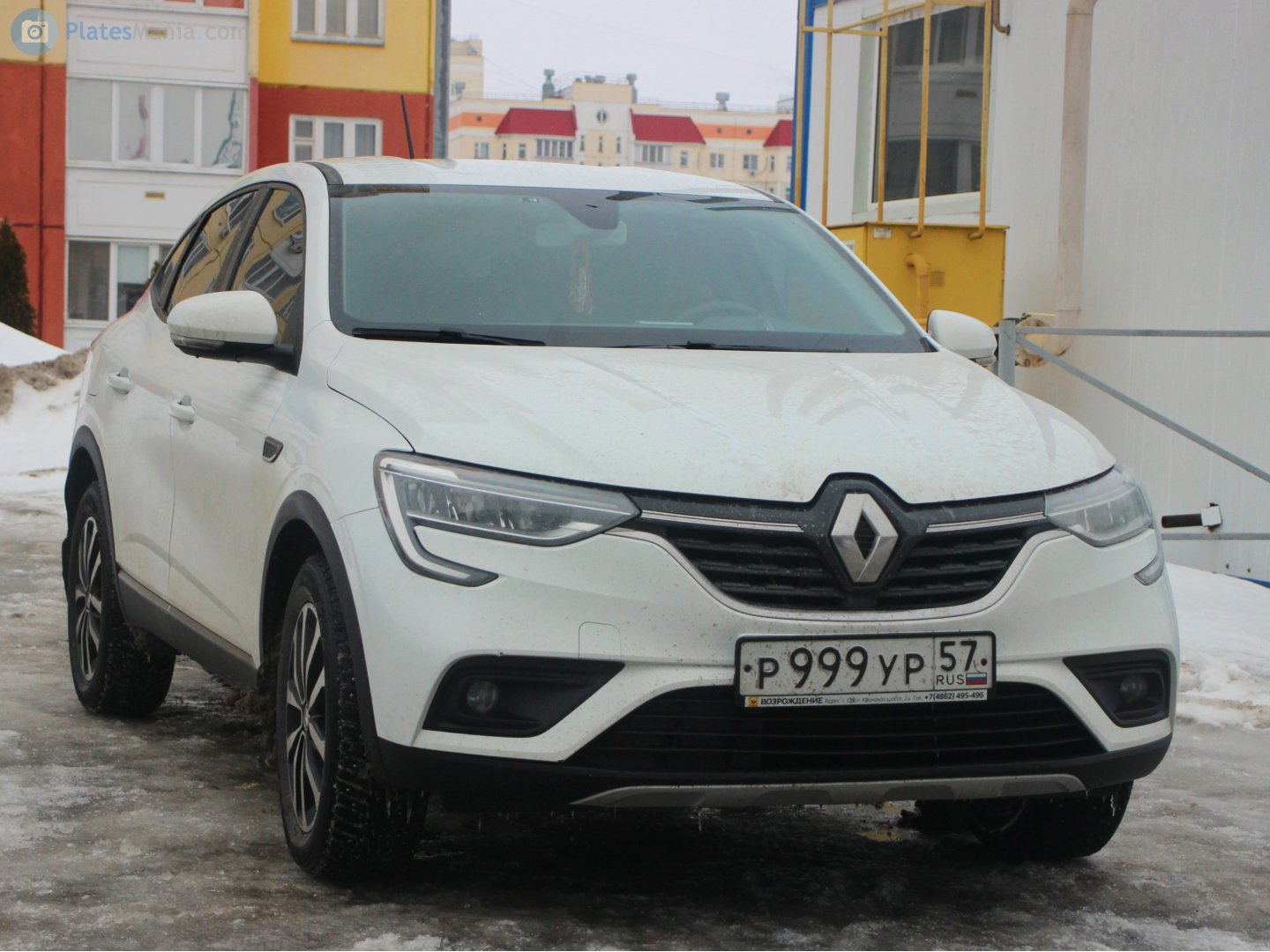 р 999 ур 57, Renault Arkana 1st gen (LJL/LJC), 2019–2023