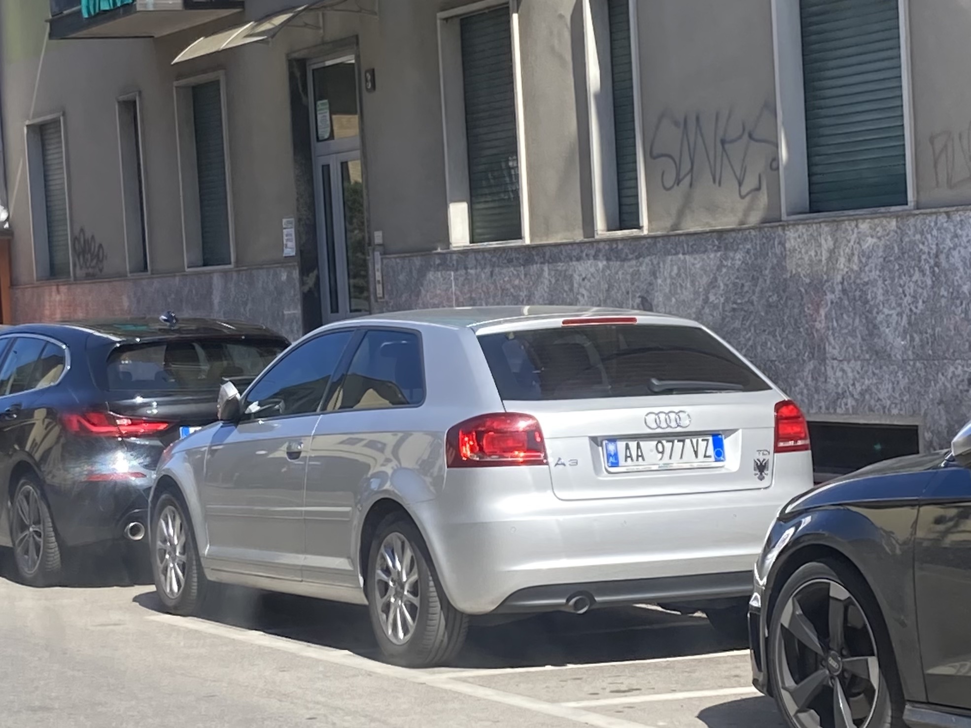 AA 977 VZ, Audi A3 2nd gen 3-door Hatch (8P1), 2003–2012