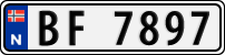 License plate of Norway, Trailers, motorcycles, special vehicles