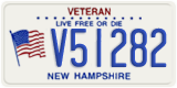 New Hampshire, Veteran (V12345/ 1234)
