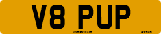 License plate of the United Kingdom, 1983 year system