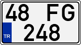 License plate of Turkey, Regular plates