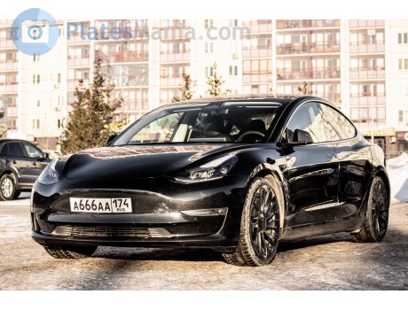 а666аа174, Tesla Model 3