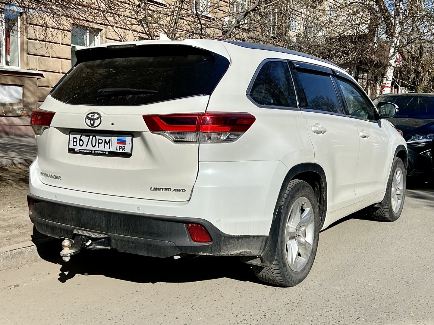 в 670 рм, Toyota Highlander 3rd gen (XU50), facelift, 2016–2020