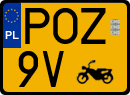 License plates of Poland, Oldtimers