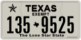 Texas, Exempt (123-4567)