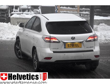 5781 EL, Lexus RX