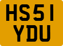 License plate of the United Kingdom, 2001 year system