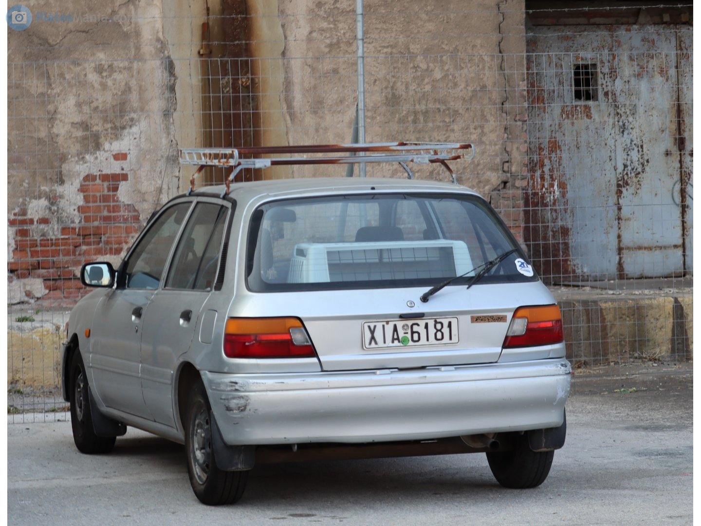 XIA-6181, Toyota Starlet 4th gen 5-door Hatch (P80), 1989–1995 (–1998 for ID-market)