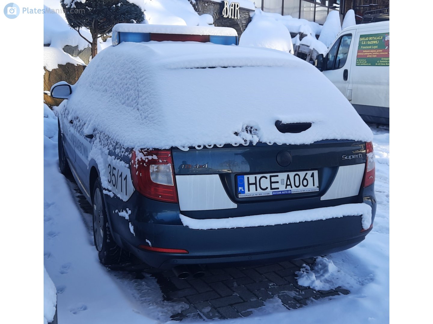 HCE A061, Skoda Superb 2nd gen Combi (B6/3T5), 2008–2013