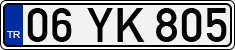 License plate of Turkey, Regular plates