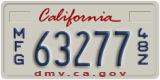 California, Occupational (DLR/DST/MFG) (12345 1(2)A)