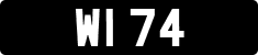 License plate of the United Kingdom, 1903 year system