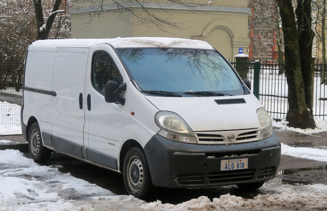 ÅLO 818, Nissan Primastar 1st gen (X83), 2001–2014